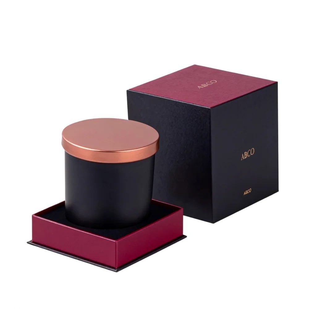 Individuell Luxus Candle Boxes Karton Gold Foil Parfüm Verpackung