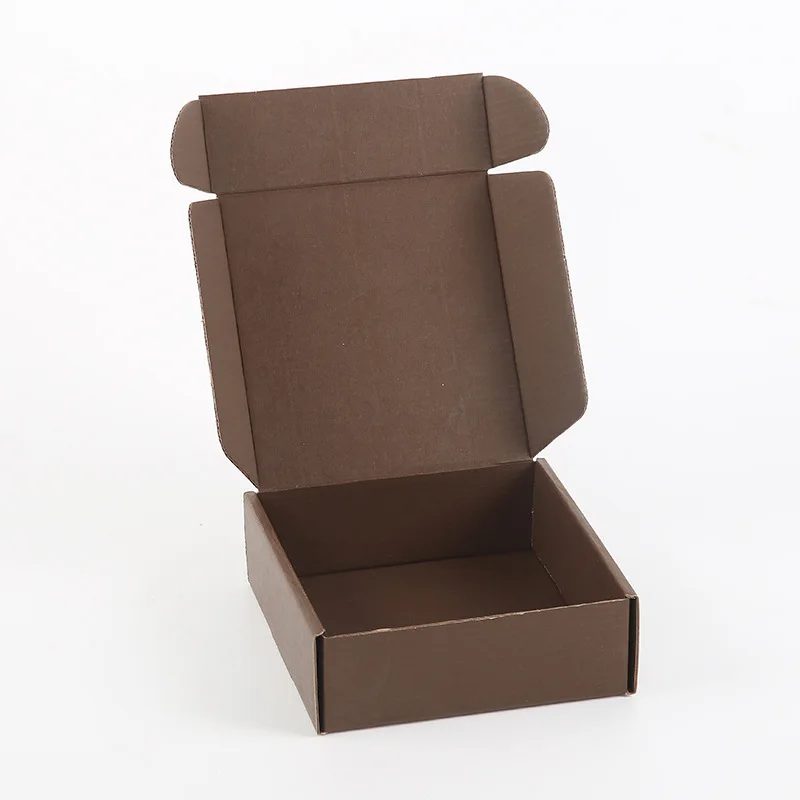 Custom Logo Printed Kraft Paper Cardboard Corrugated Carton