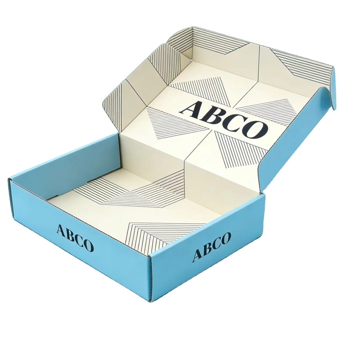 Custom Logo Self Erecting Shipping Box For Small Business Carton