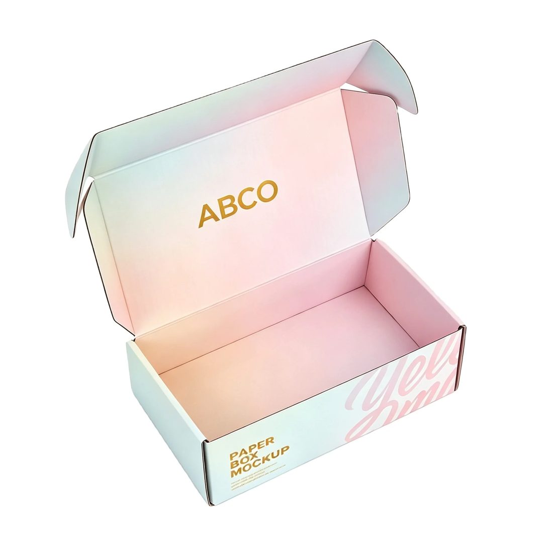 Self-erecting Sturdy Open Top Corrugated Box
