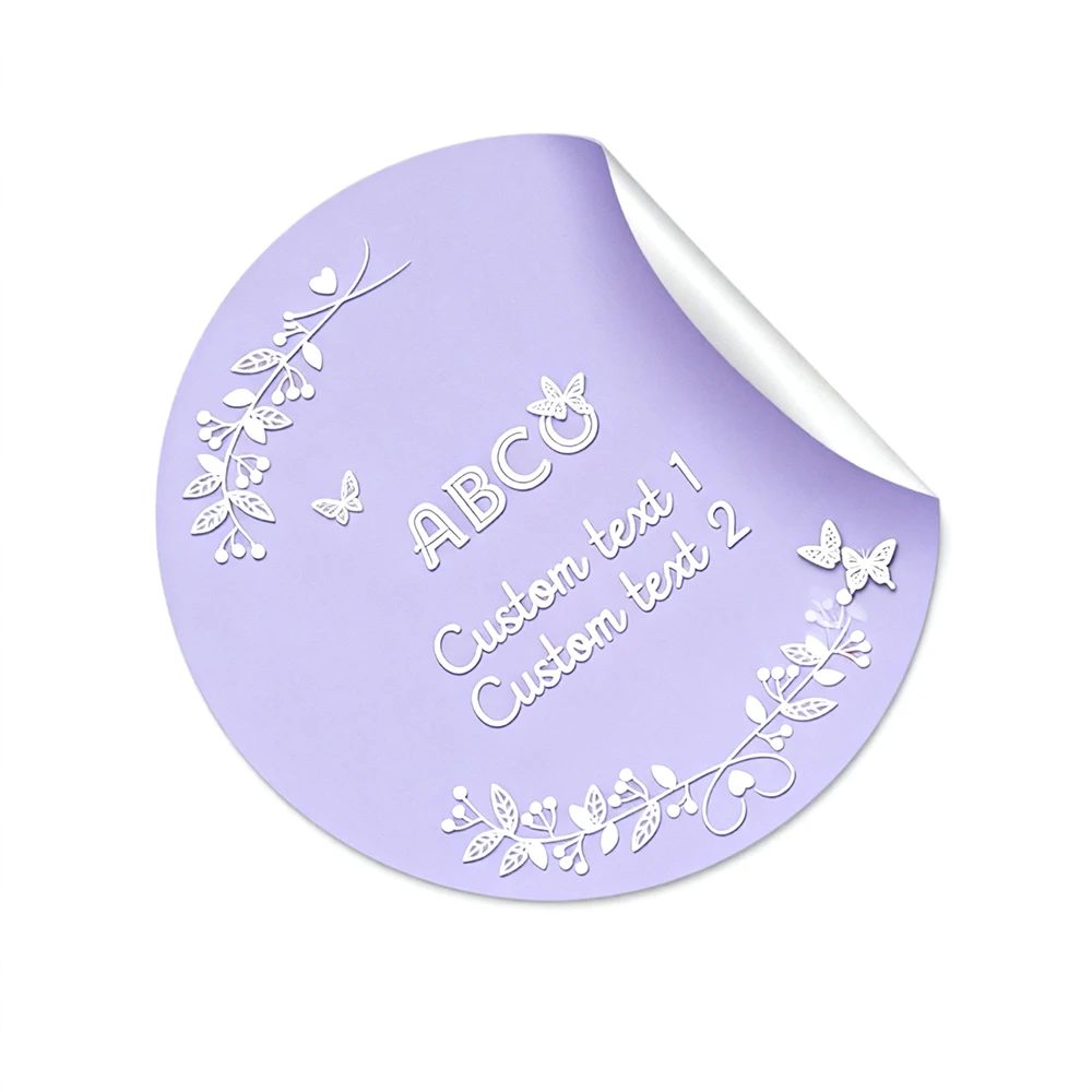 Individuell Textured Hot Stamping Candle Bottle Verpackung