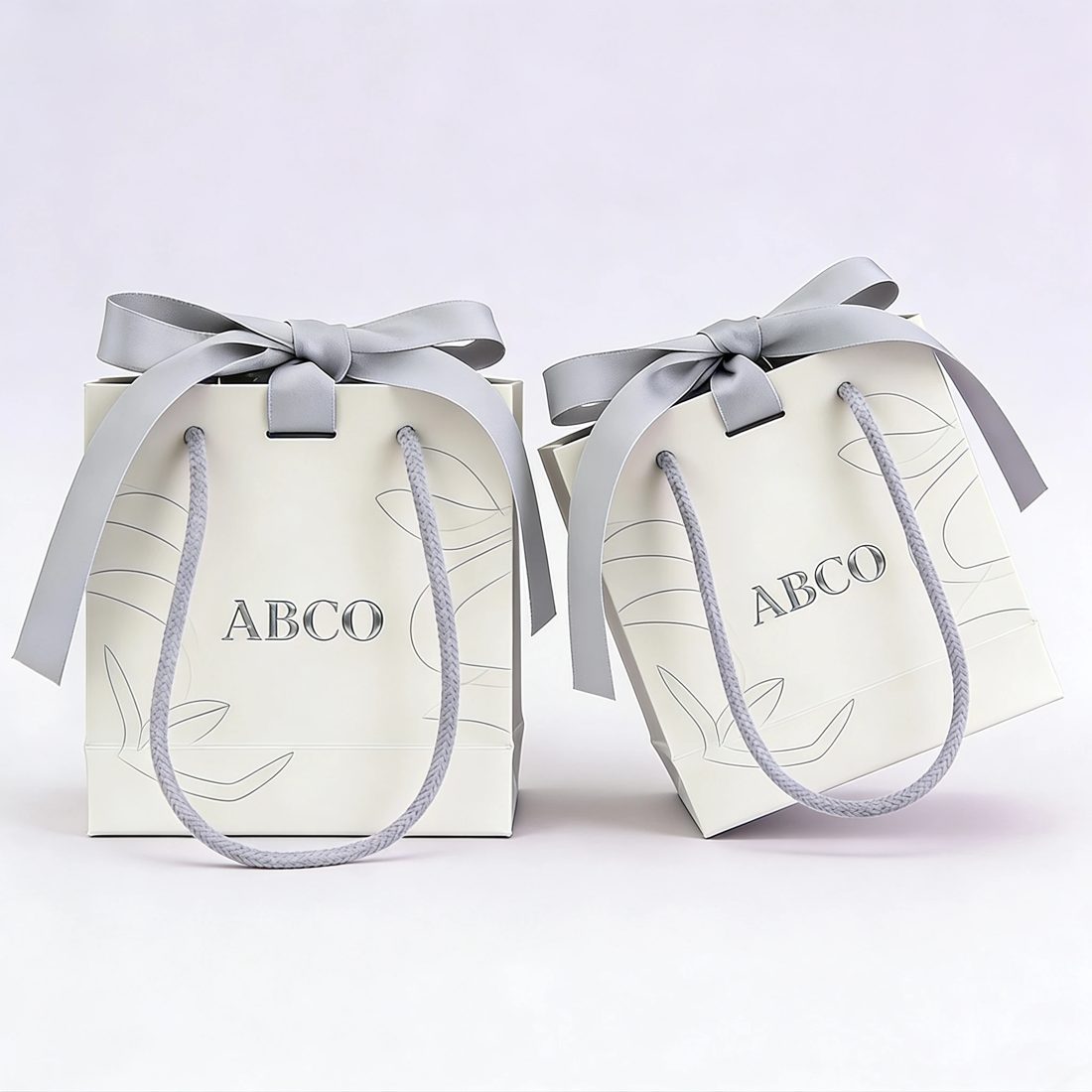 Logo nach Maß Luxus Papier Weihnachten Geschenk Bags-premium Retail Boutique Shopping