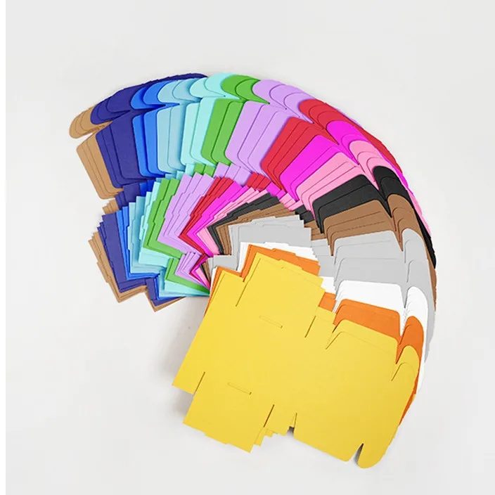 Luxe Personnalisé Kraft Corrugated Pliant Étui Shipping Mailer Doré Foil