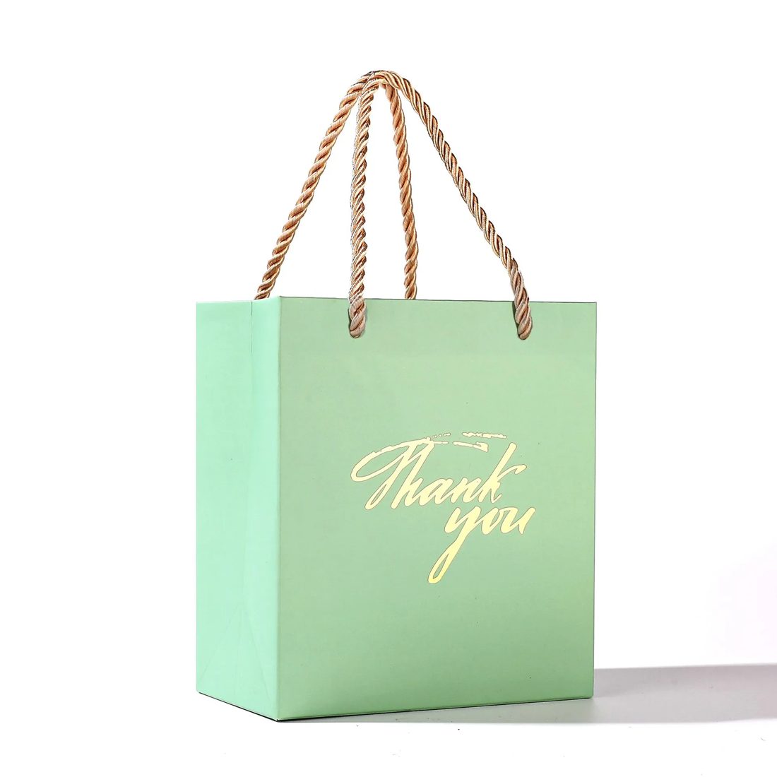 Luxe Branded Logo Noir Sac en Papier Apparel Emballage
