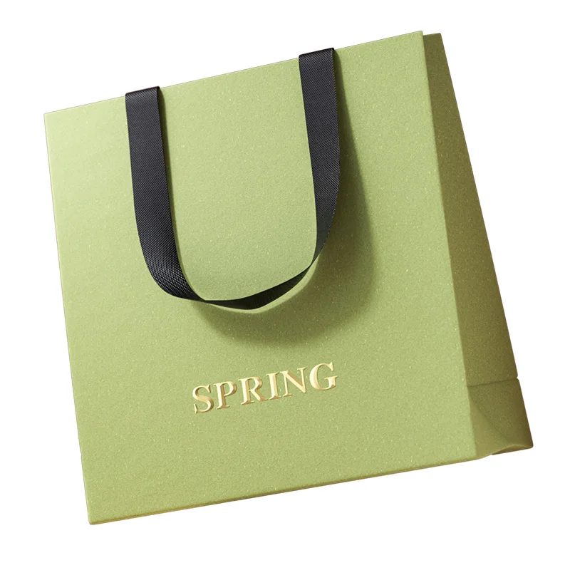 Papier Bags With Bandgriffe Colorful And Artfully Offset Bedruckt