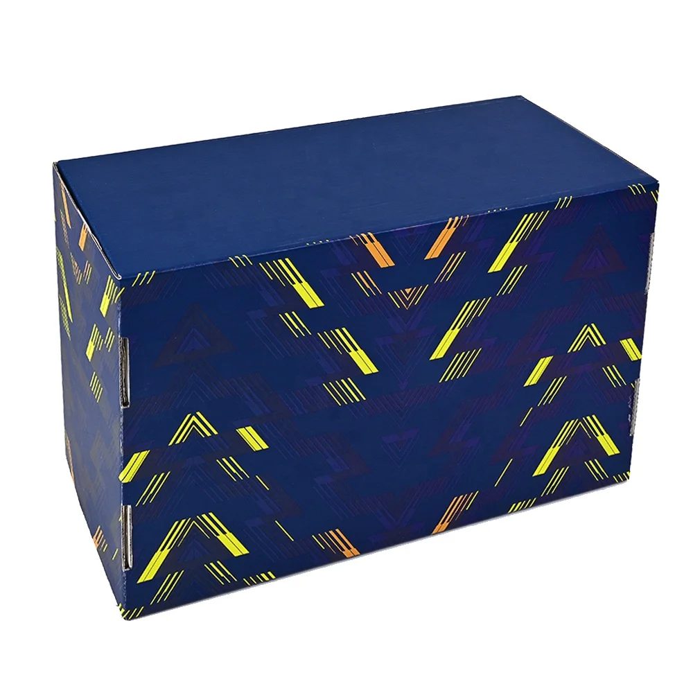 Corrugated Papier Boxes Multi-coloured Logos Available Sizes For Mailing Clothing
