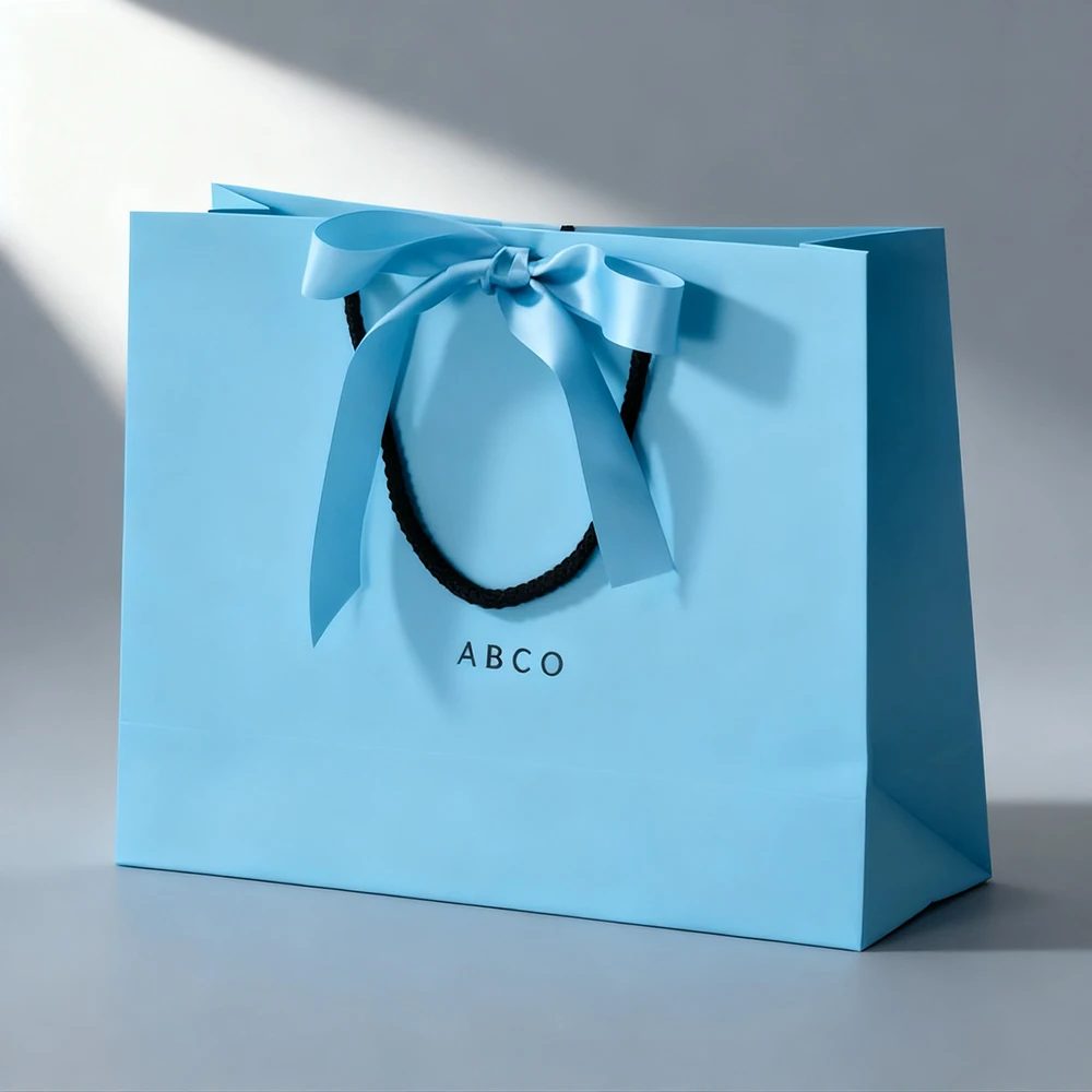 Luxus Logo nach Maß Art Papier Bags