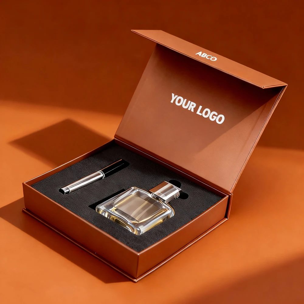 Petit Business Luxe Cadeau Emballage Brown Étui Boxes