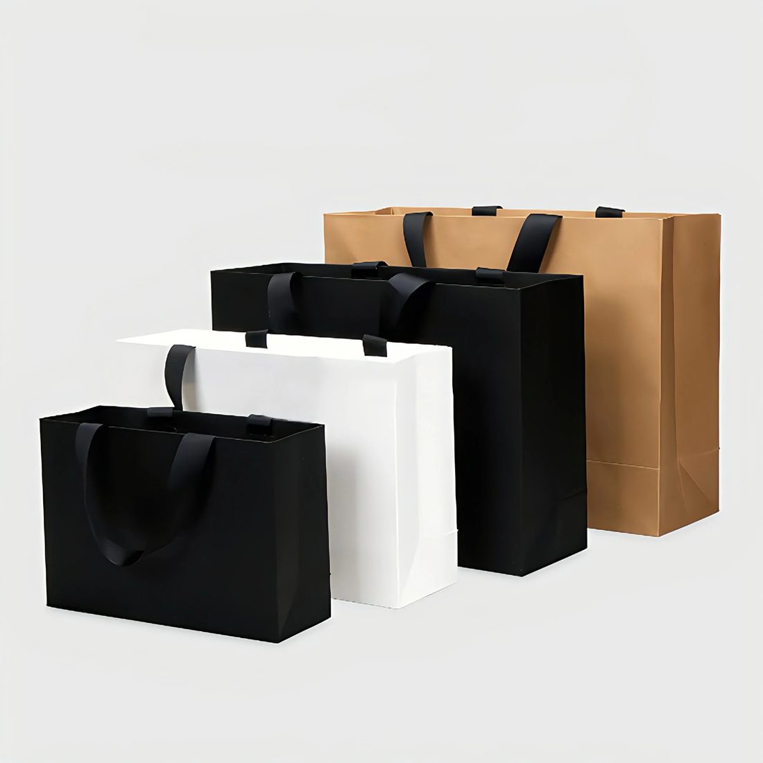 Craft Black Paper Bag