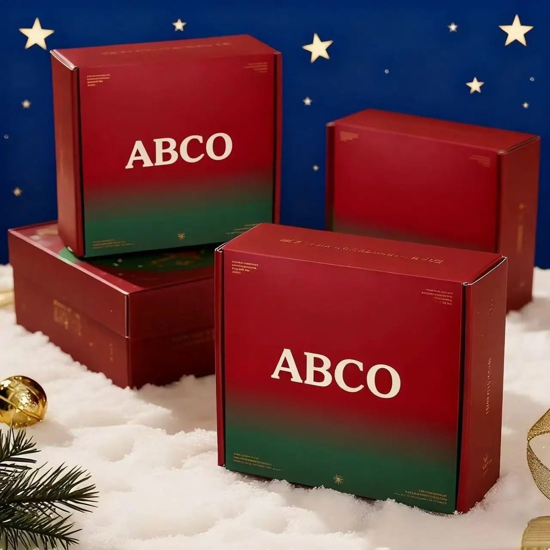 Individuell Weihnachten Eve Apple Sweet Verpackungsbox
