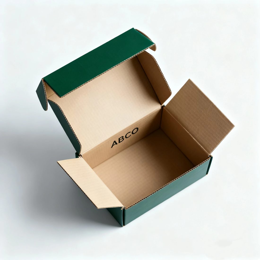 Logo nach Maß Corrugated Self-erecting Kosmetik Clothing Verpackungsboxen