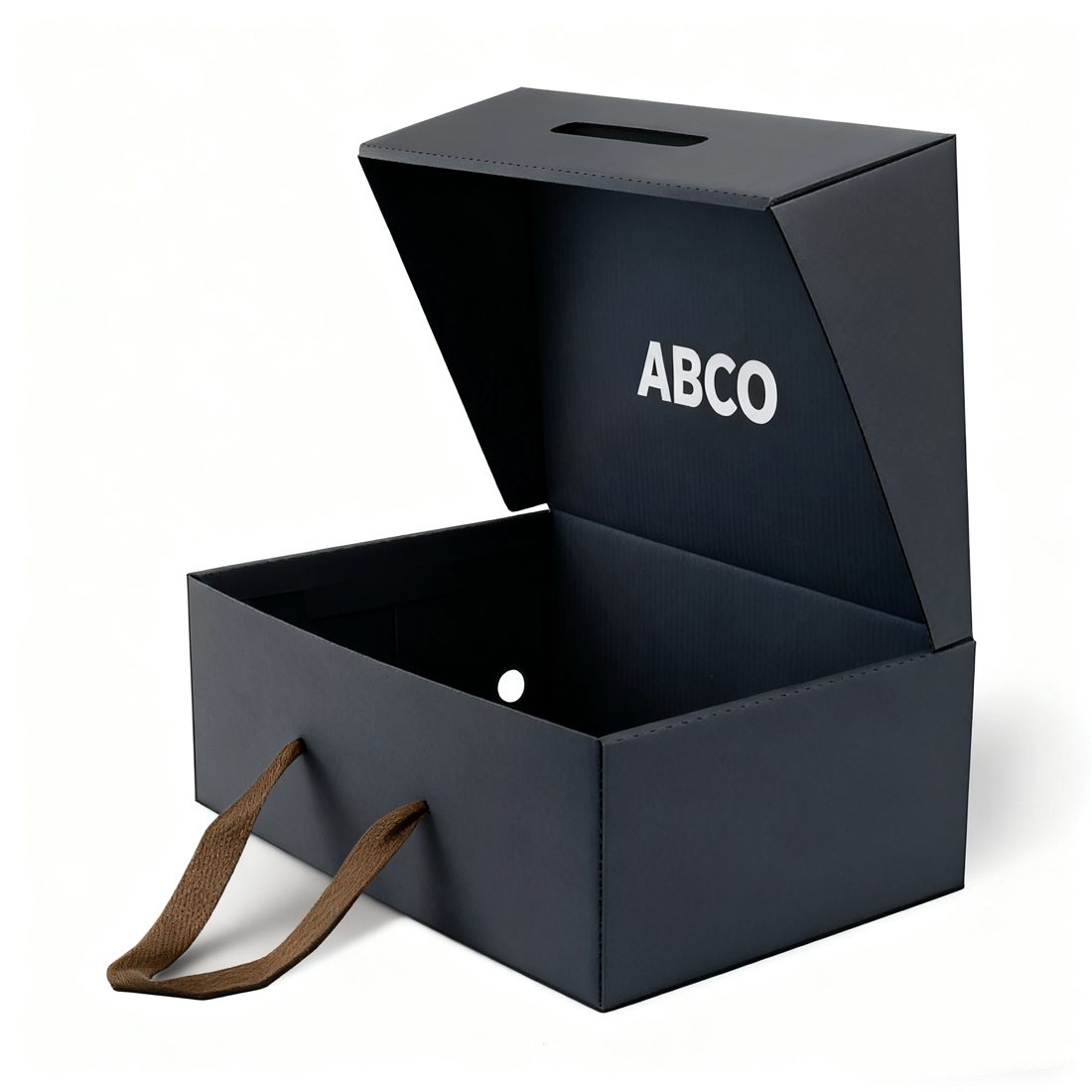 Custom Logo Self Erecting Corrugated Mailer Shipping Paper Box