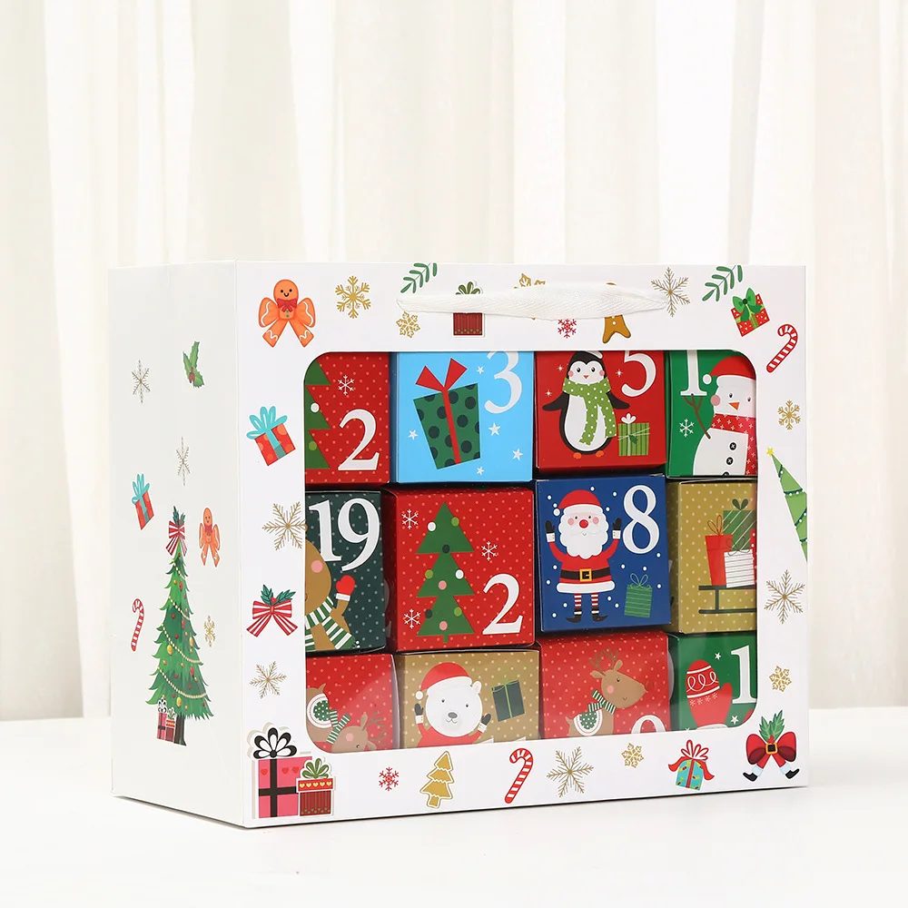 Stock Ready Noël Papier Bags