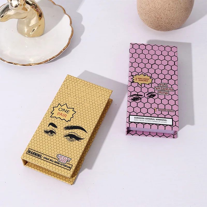 Luxus Eyelash Kit Verpackungsbox Logo nach Maß Leer Strip Box
