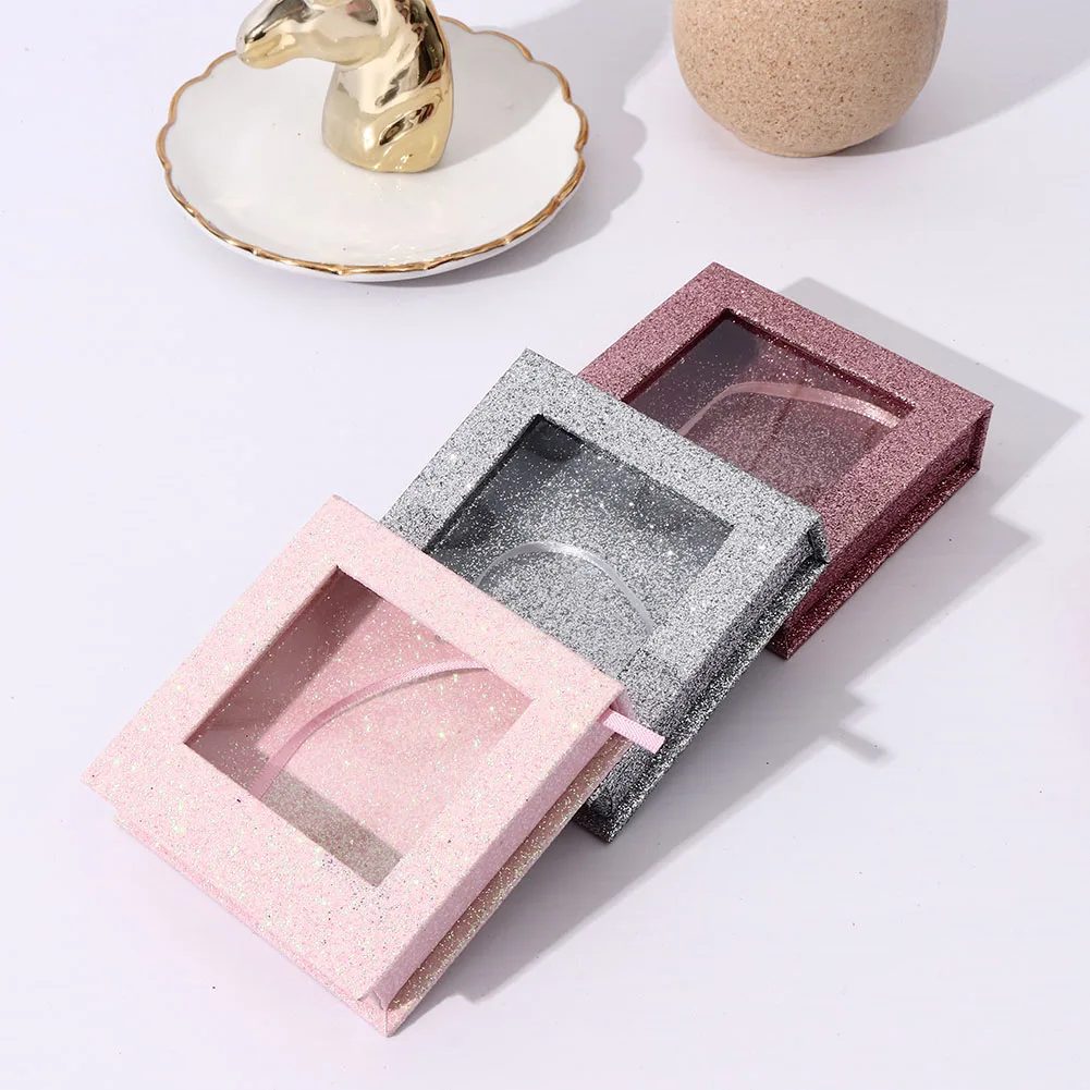 Private Label Lashes Case Karton Magnetisch Rosa Papier Lash Boxes