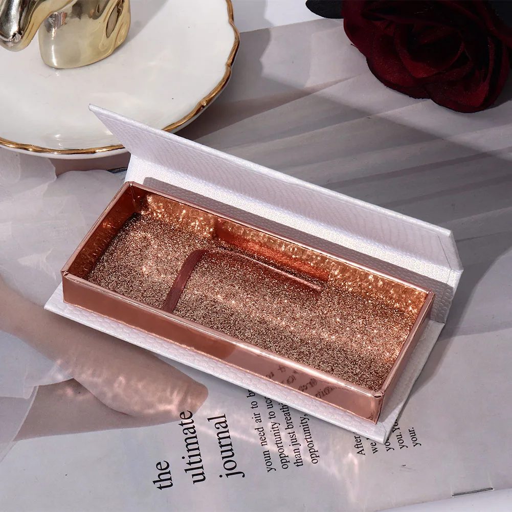 Logo Magnetisch Geschenkbox For Eyelash Verpackung