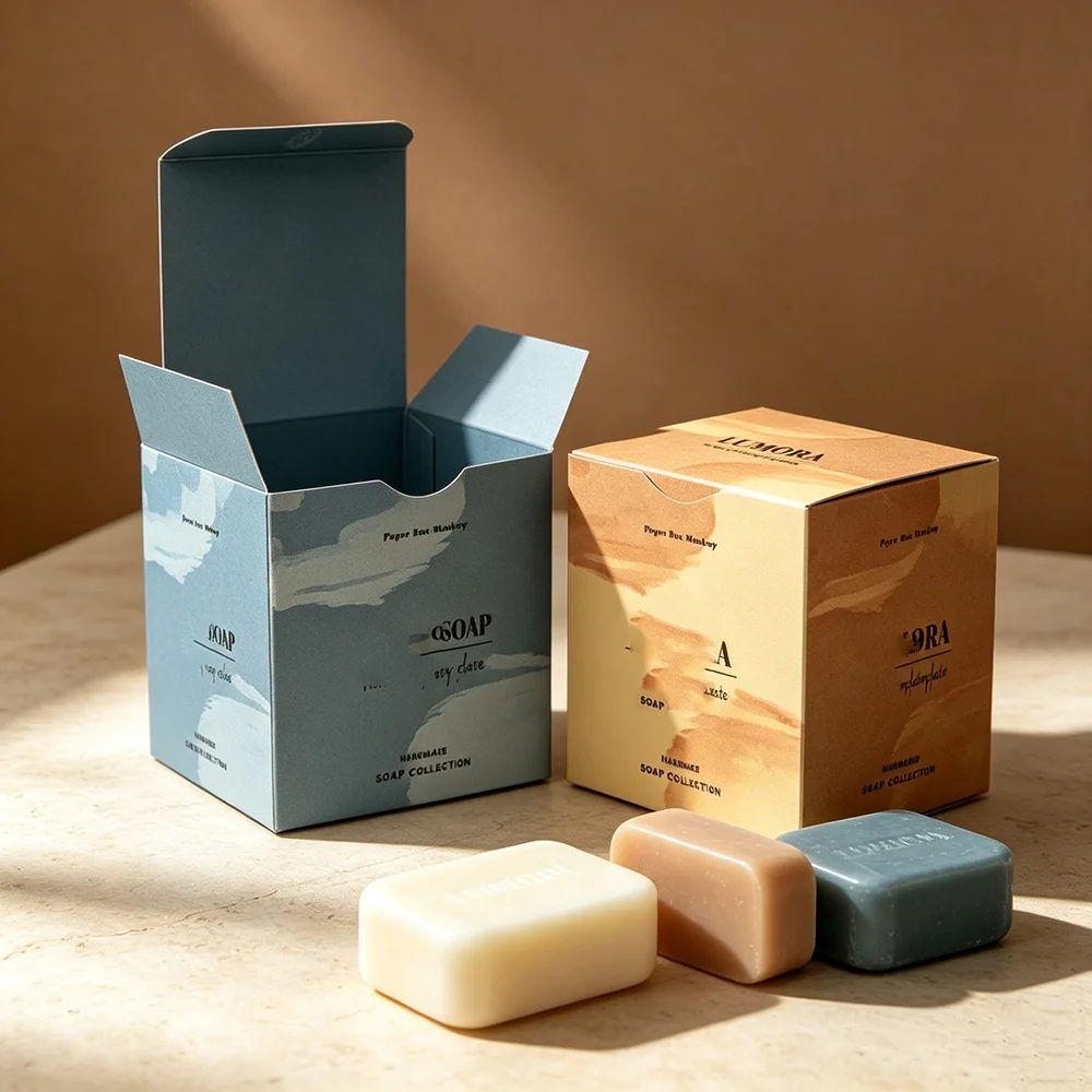 Moulding Personal Care Soap Box Molded Pulp Verpackung