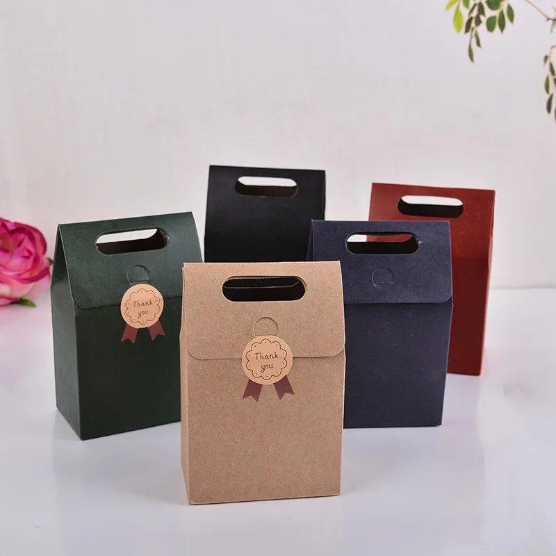 Individuell Bedruckt Brown Kraft Papier Bags