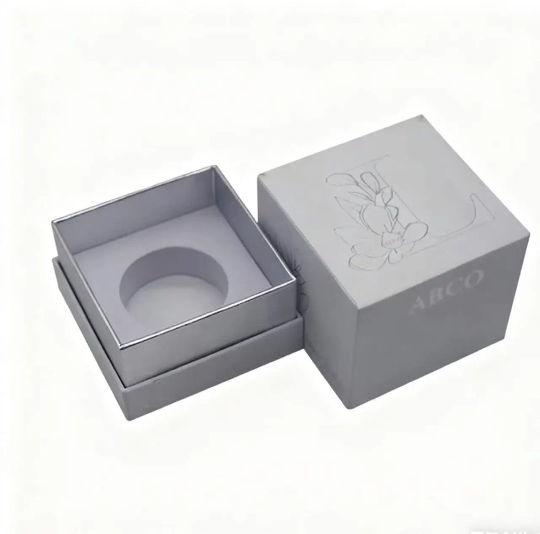 Individuell Luxus Leer Starr Papier Candle Jar Box