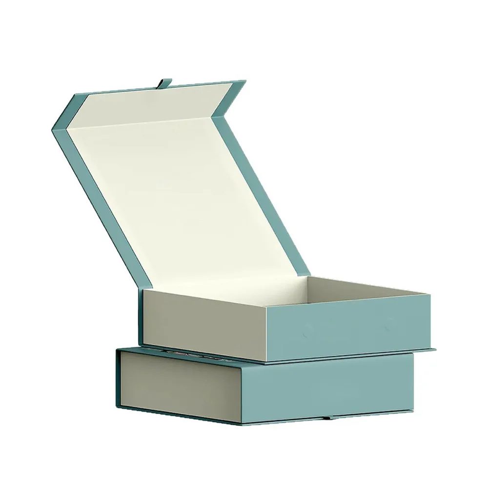 Individuell Luxus Schwarz Falt Shoe Geschenkbox