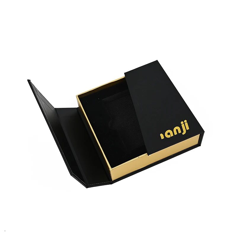 Custom Double Door Open Magnetic Closure Cosmetic Perfume Gift Packaging