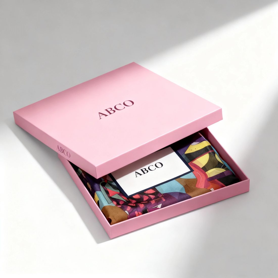Deluxe Custom Kraft Paper Gift Box Rigid Cardboard Packaging