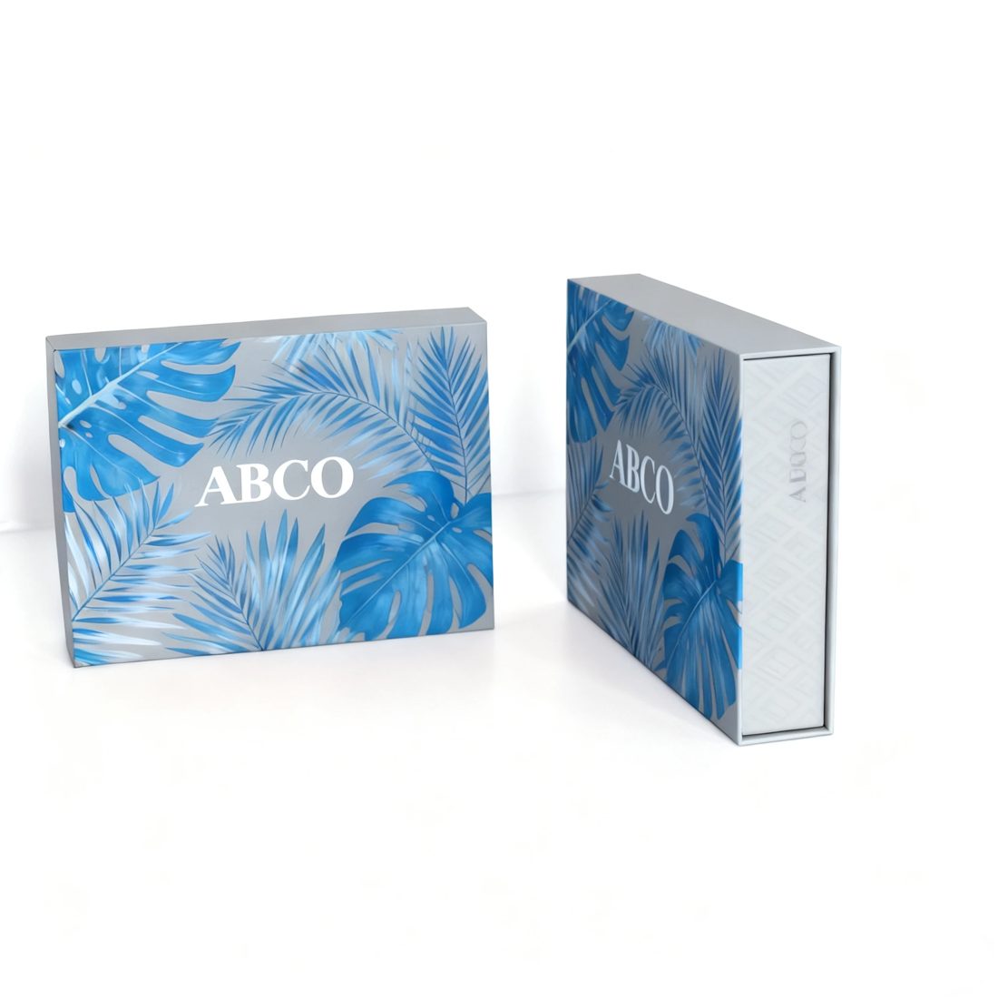 Logo Personnalisé Papier Étui Noir Pliable Rigide Fermeture Magnétique Parfum