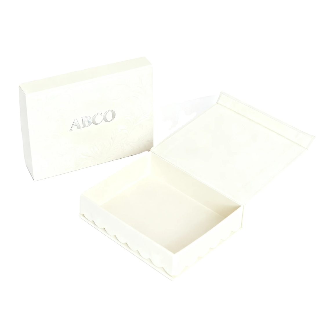 Portable Rectangle Personnalisé Étui Flat Pack Pliant Coffret Cadeau