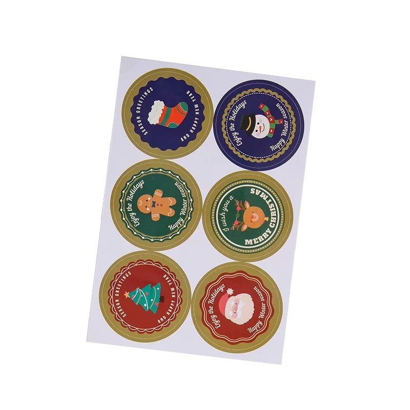 Individuell Self-adhesive Papier And Vinyl Stickers Logo Sticker Waterproof Oil