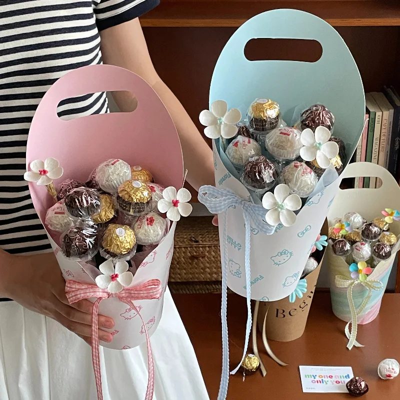 Handmade Self Erecting Flat Pack Floral Verpackungsboxen