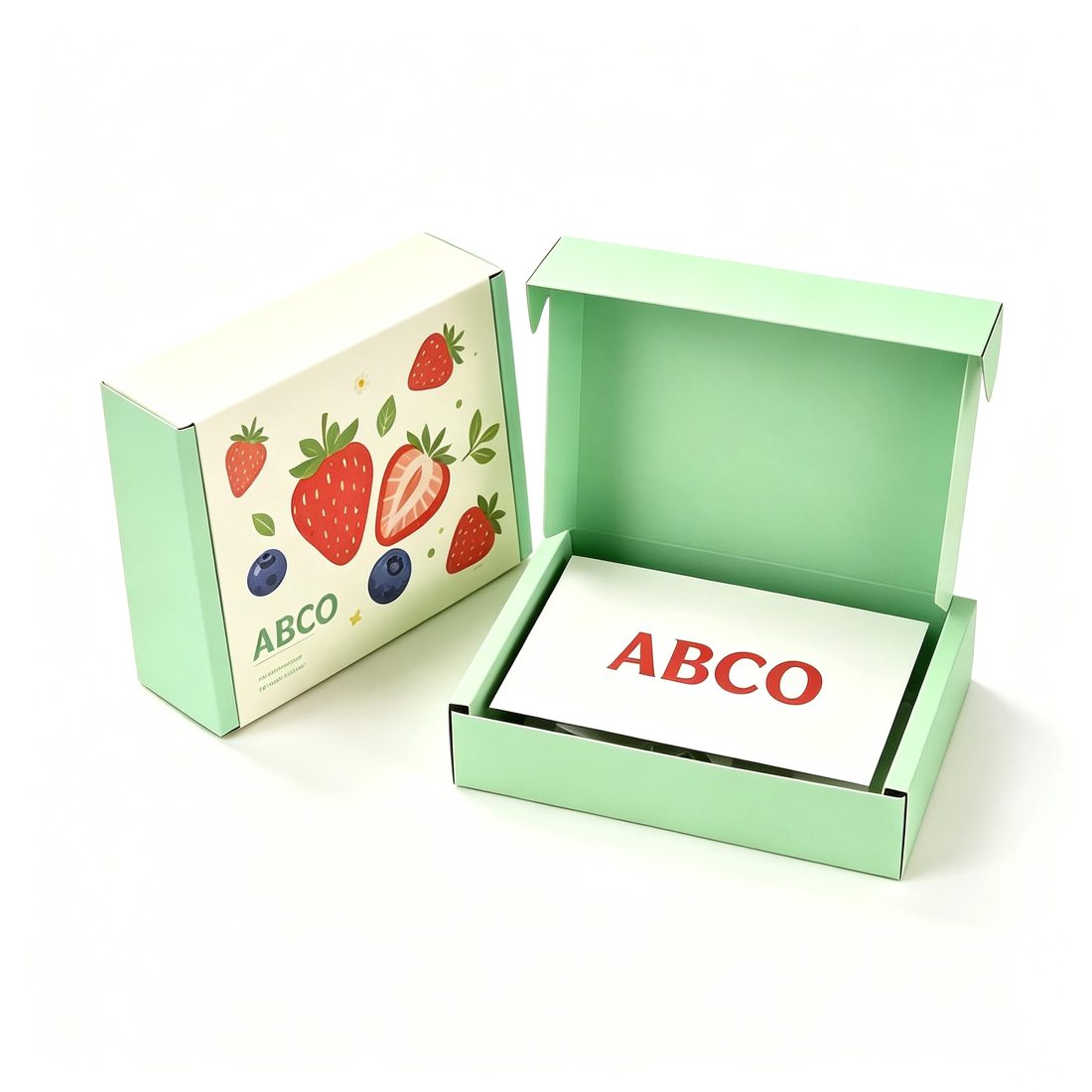 Gold Foil Corrugated Paperboard Karton Box