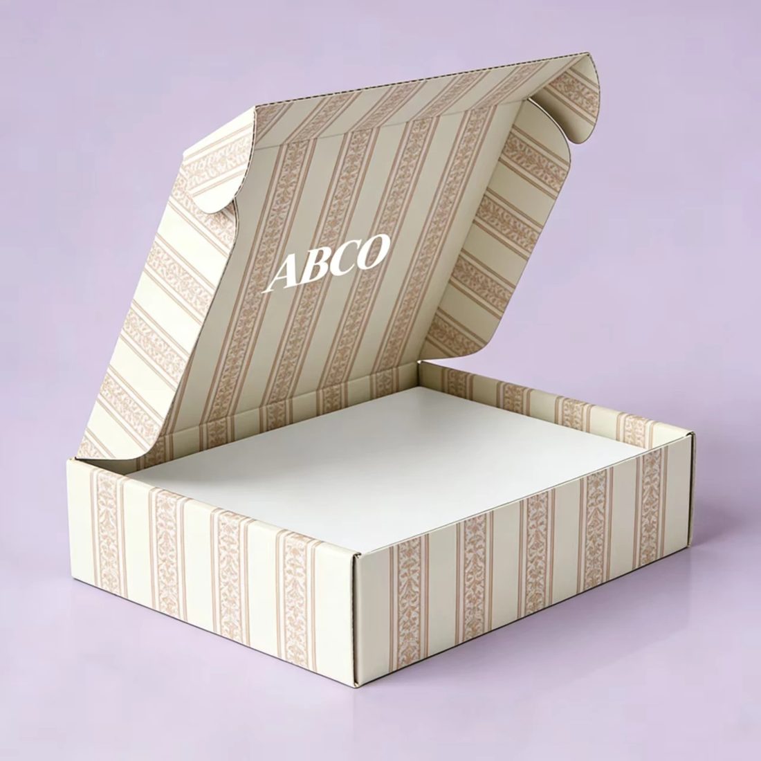 Individuell Papier Mailer Boxes Self Erecting Rectangular Verpackung