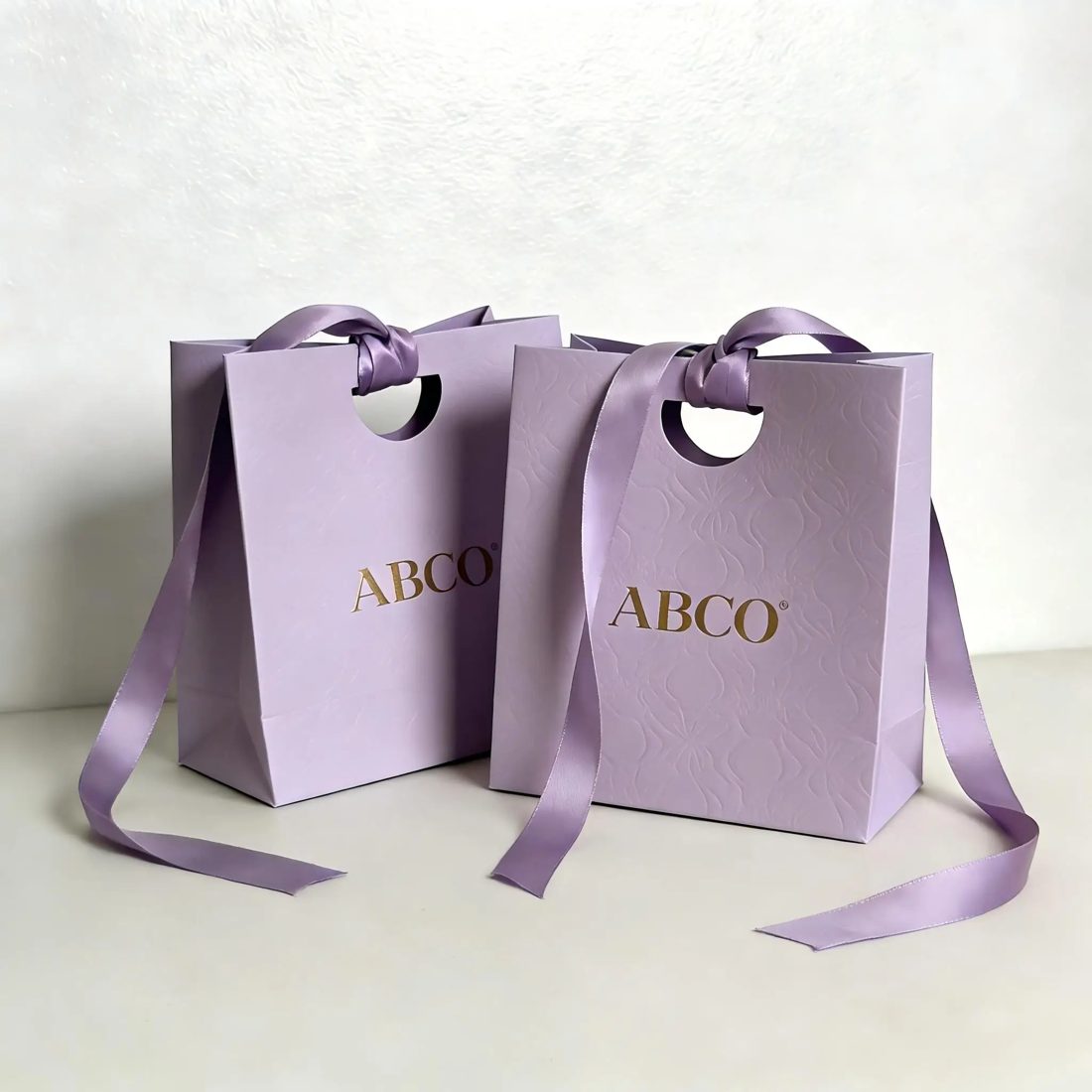 Individuell Bedruckt Logo Luxus Retail Boutique Papier Einkaufstasche