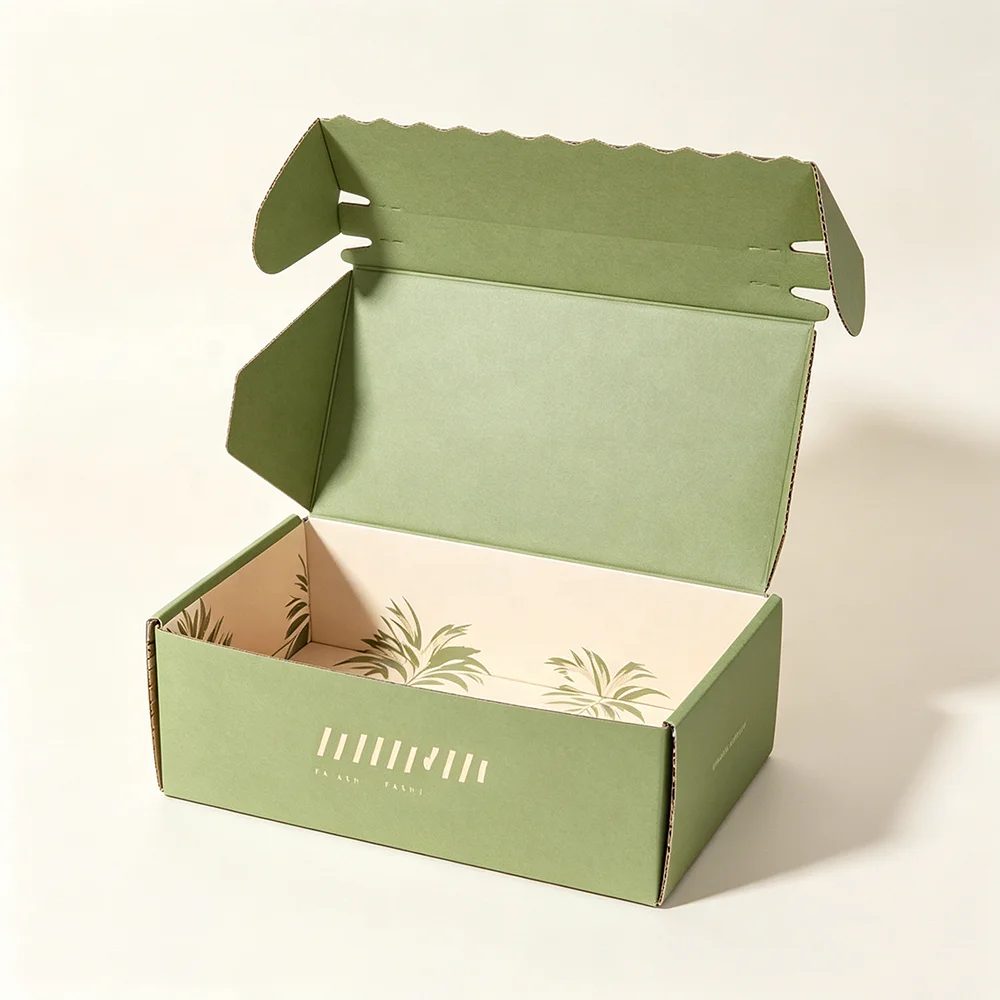 Luxus Corrugated Verpackung Weiß Shipping Boxes