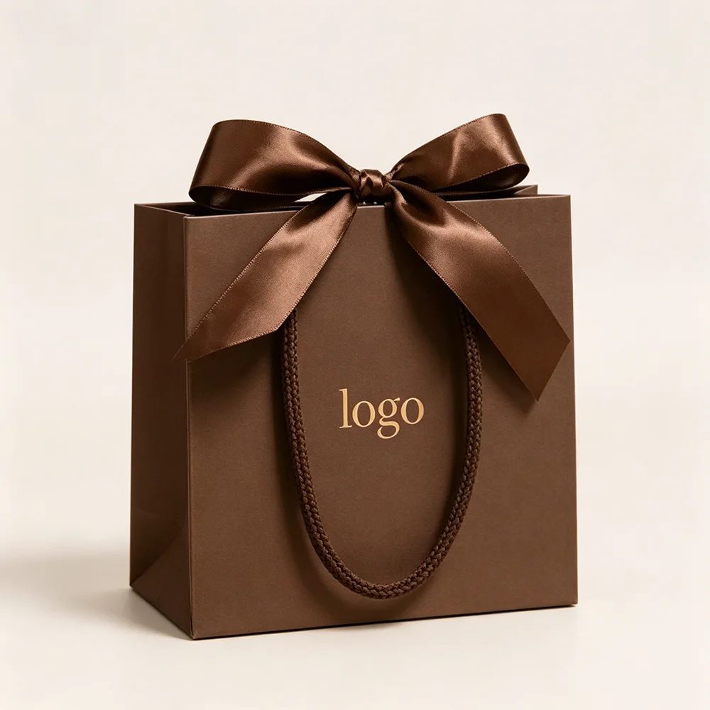 Luxus Individuell Recycled Materials Your Own Logo Shopping Papiertüte