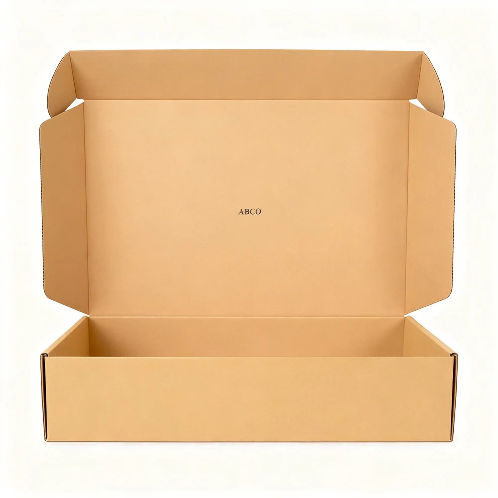 Personnalisé Kraft Corrugated Étui Boxes Suitable For Emballage