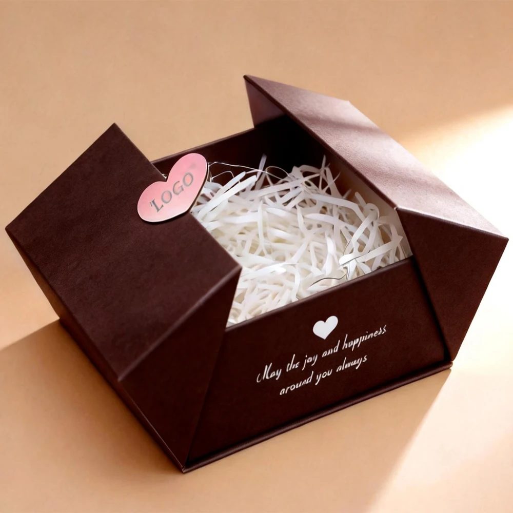 Logo nach Maß Glossy Lamination Embossing Hard Unique Luxus Karton Starr