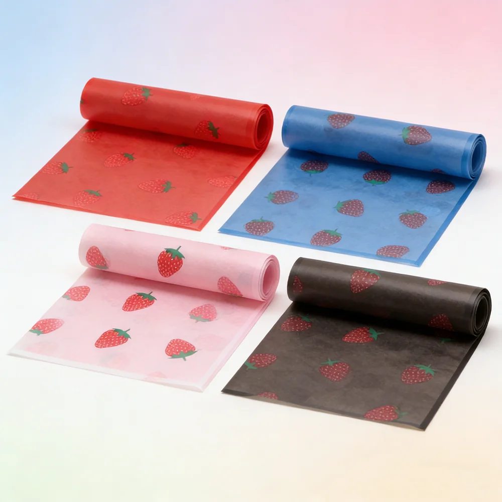 Florist Emballage Budget-friendly Personnalisé Floral Sleeves Doré-edged Bouquets Waterproof Papier