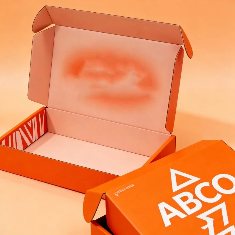 Individuell Print Ecommerce Corrugated Self-sealing Papier Boxes