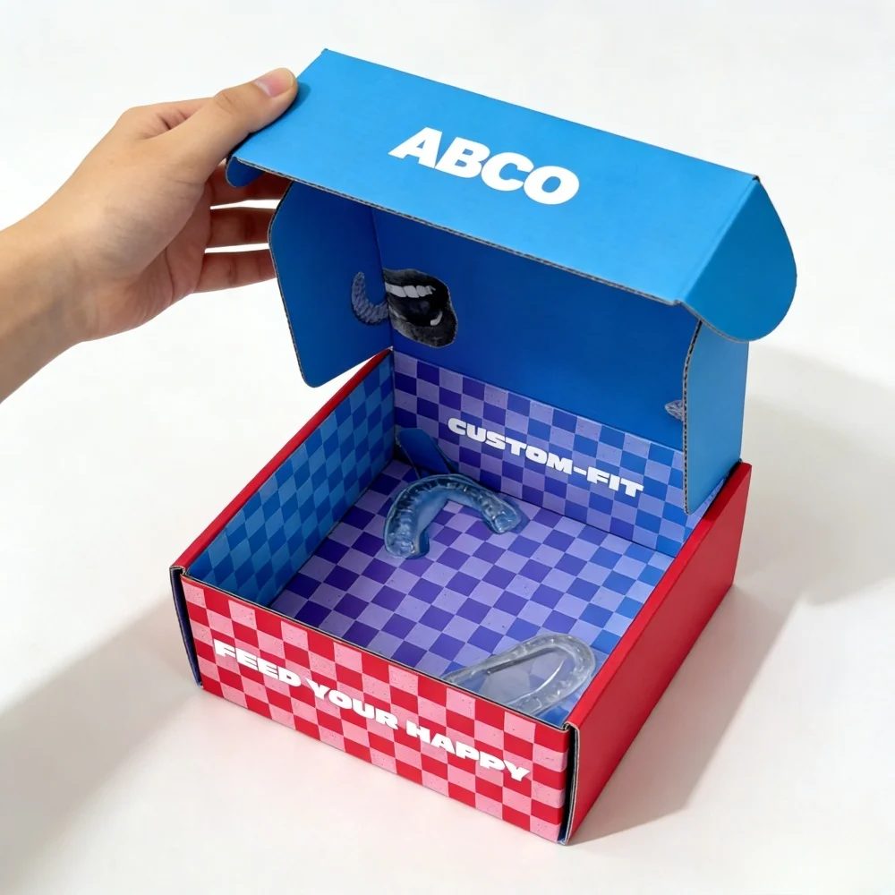 Color Zipper Airplane Express Verpackungsboxen