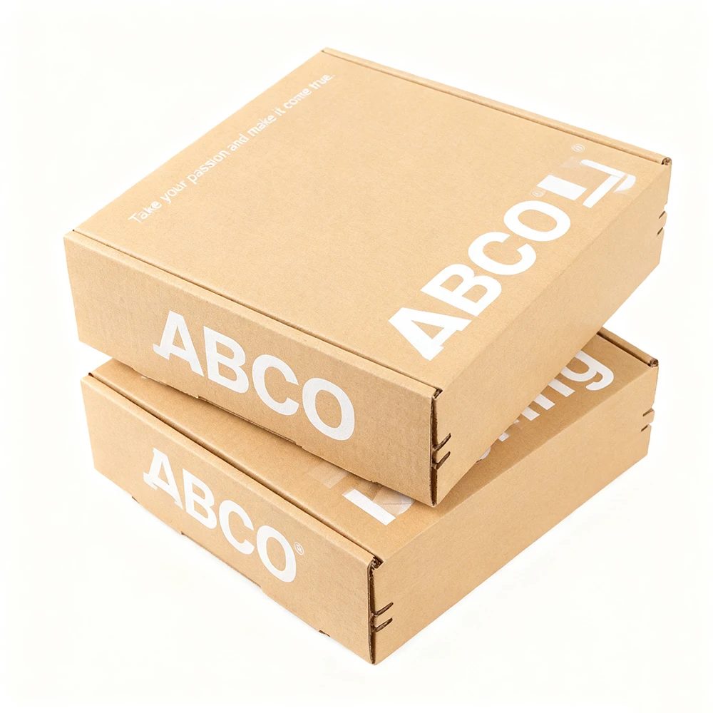 Custom Printed Kraft Corrugated Mailer Boxes