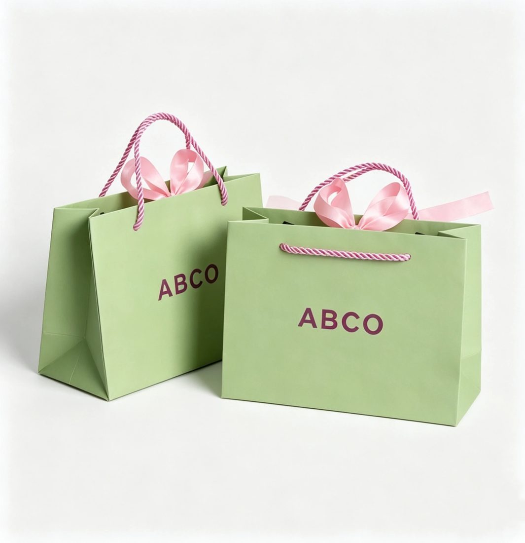 Logo nach Maß Papier Geschenk Bags