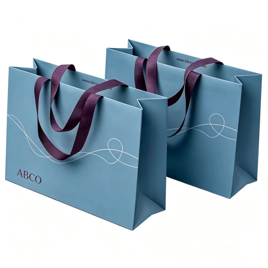 Individuell Aseptic Lamination Luxus Kraft Papier Bags