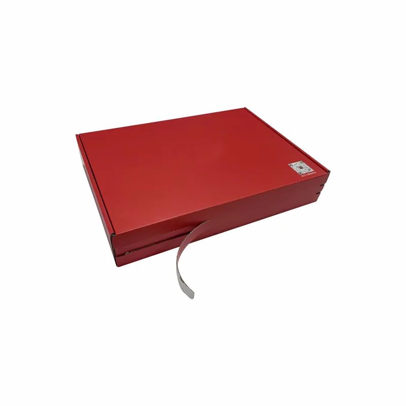 Waterproof Falt Versandkarton Self Erecting Rectangular Papier Verpackung