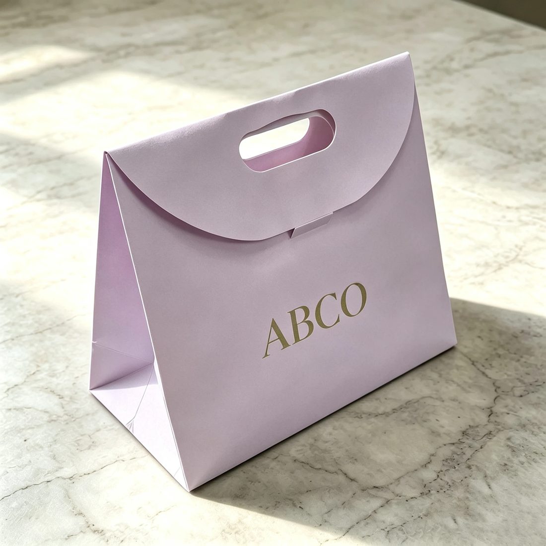 Luxus Individuell Print Papier Geschenk Bags Hot Stamping Shopping Verpackung