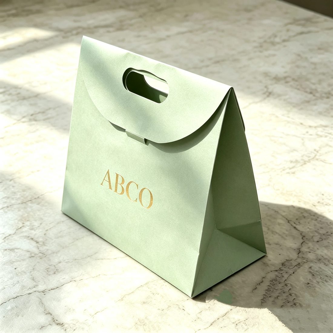 Papier Cadeau Bags Logo Personnalisé Hot Stamping Foil Print Boutique