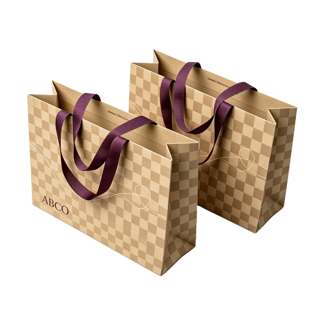 Individuell Luxus Papier Geschenk Bags