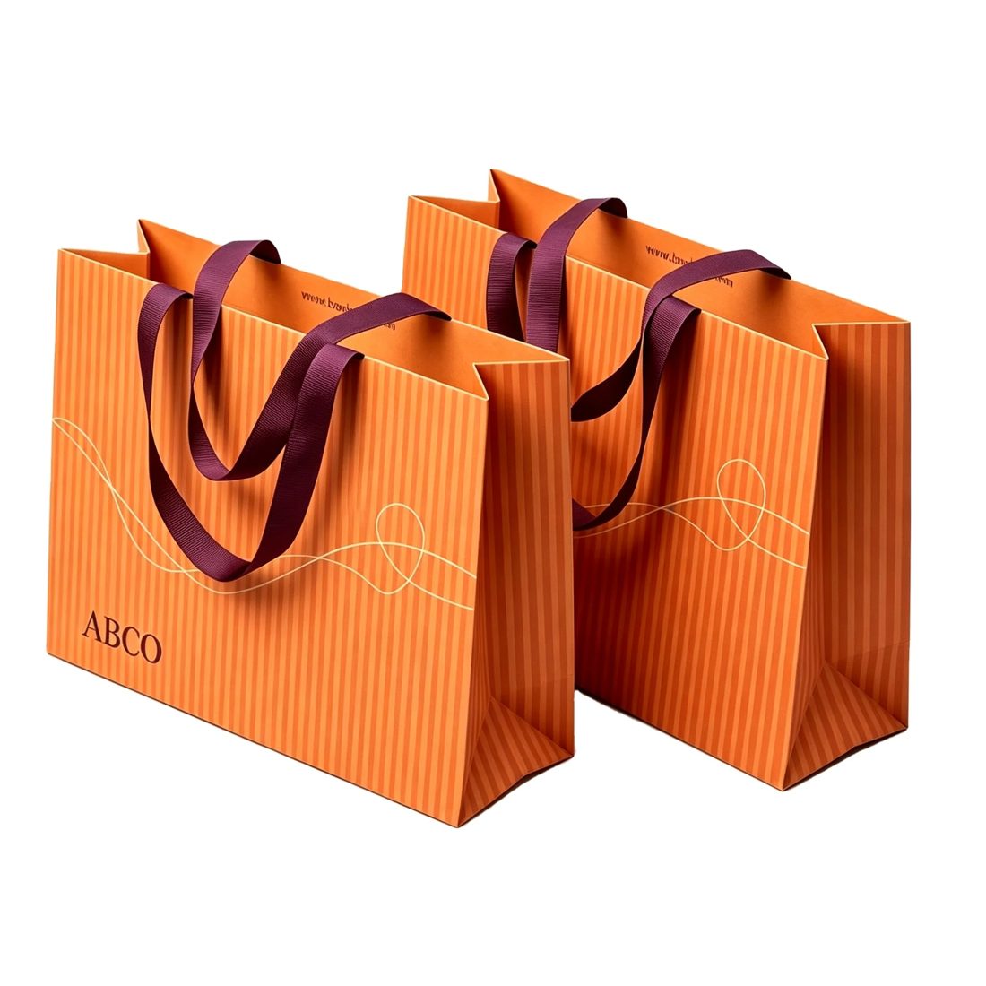 Stock Thick High-end Boutique Geschenk Bags Clothing Verpackung