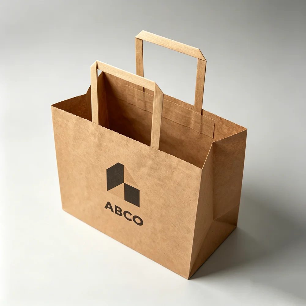 Print Logo Classic Fast Food Emballage