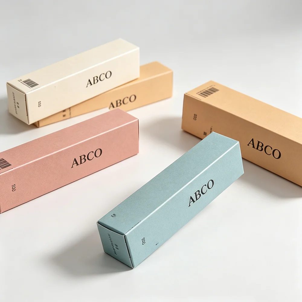 Recycled Materials Luxus Matte Skin Verpackung Starr Klein Geschenkbox
